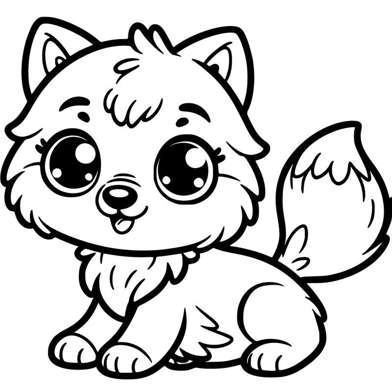 cute wolf
