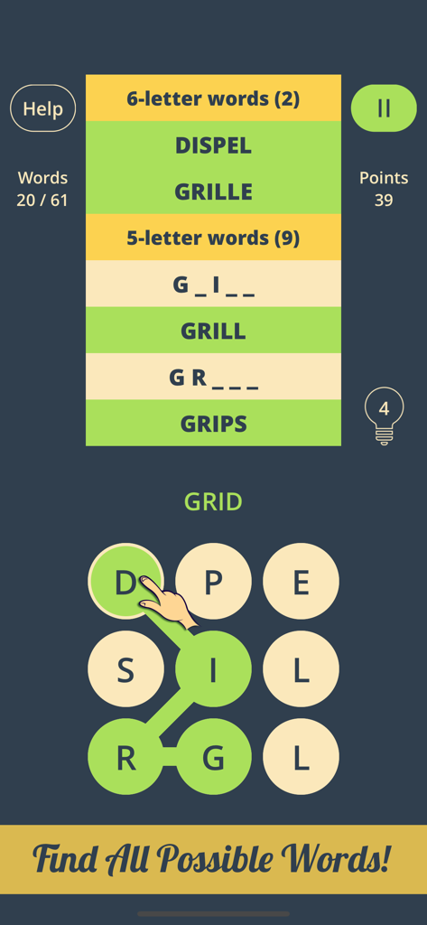 Spell Grid 2 : Jumble Letters - Games App | MWM