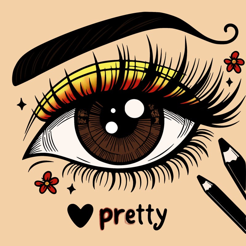 pretty eye