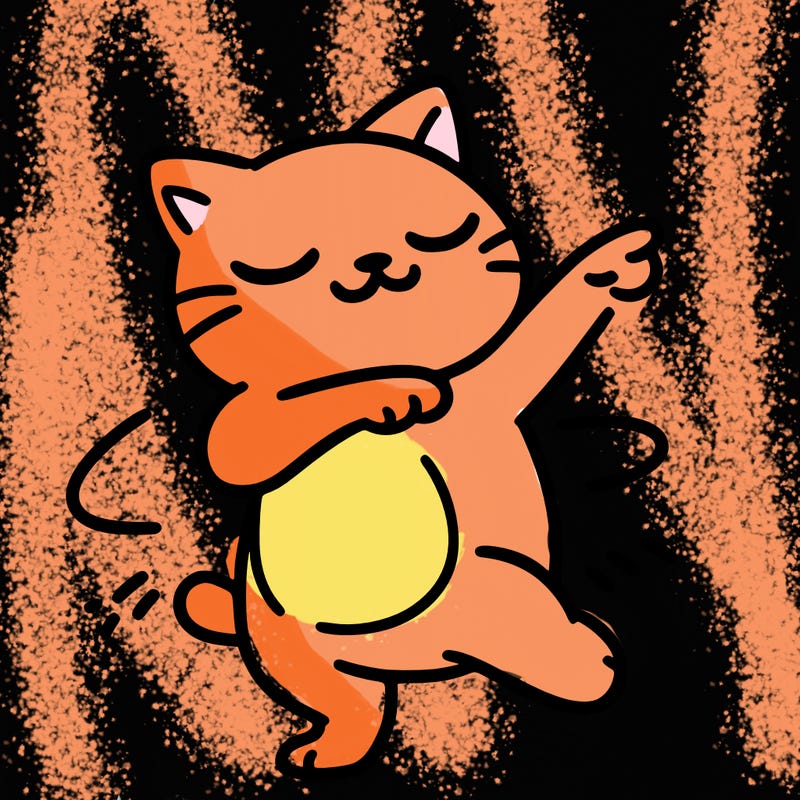 cat dancing