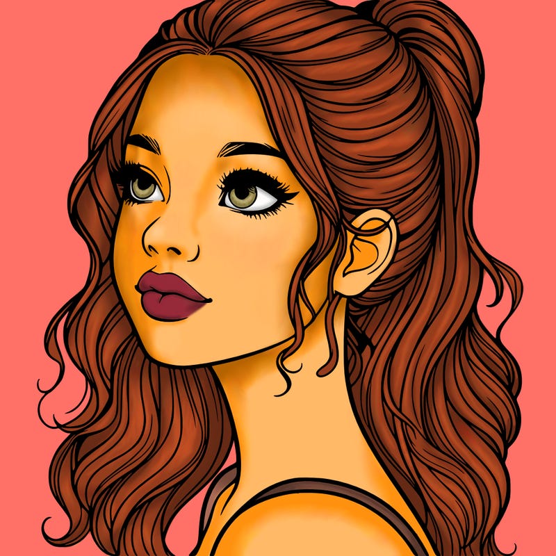 beautiful realistic girl