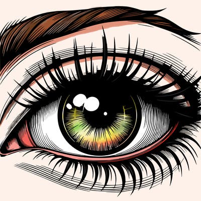 realistic eye