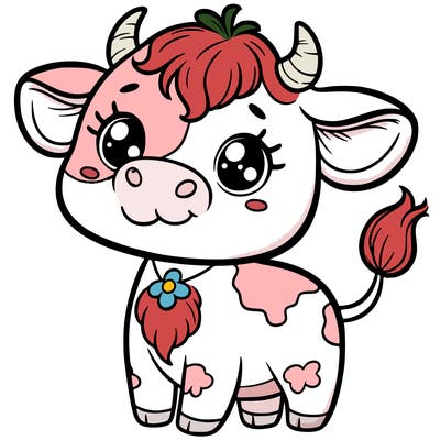 cute cow