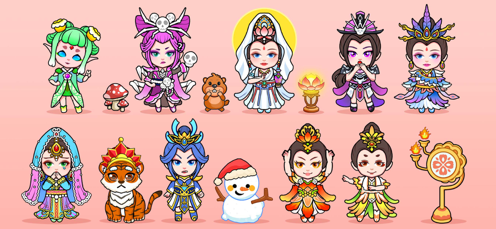 Avatar Life - Magic World - Colección de lindos personajes chibi y animales de Avatar Life Magic World