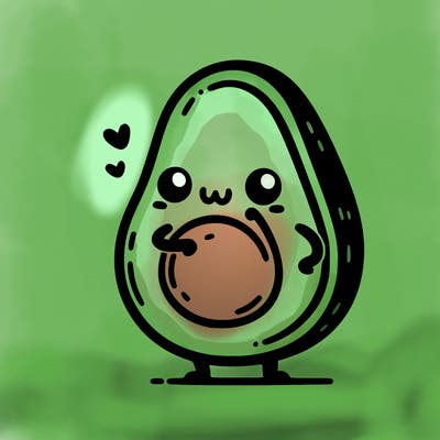 cute avocado