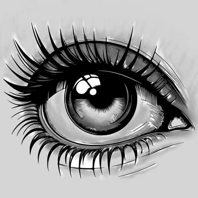 realistic eye