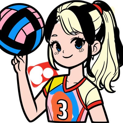 volleyball girl