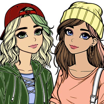 realistic teenager girls