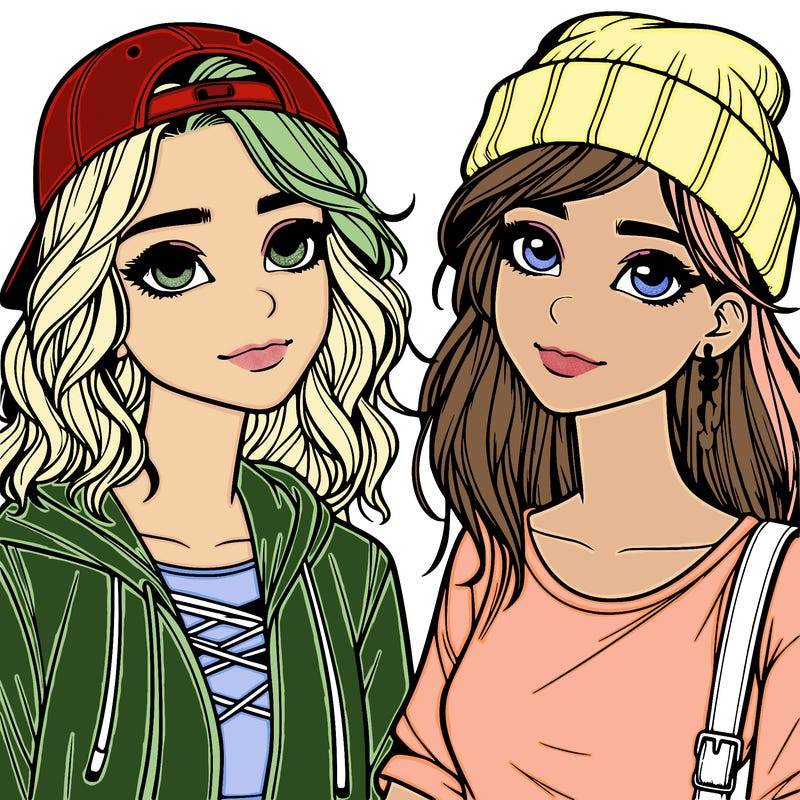 realistic teenager girls