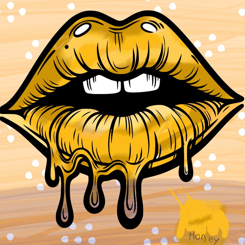 lips that look realistic and drip
