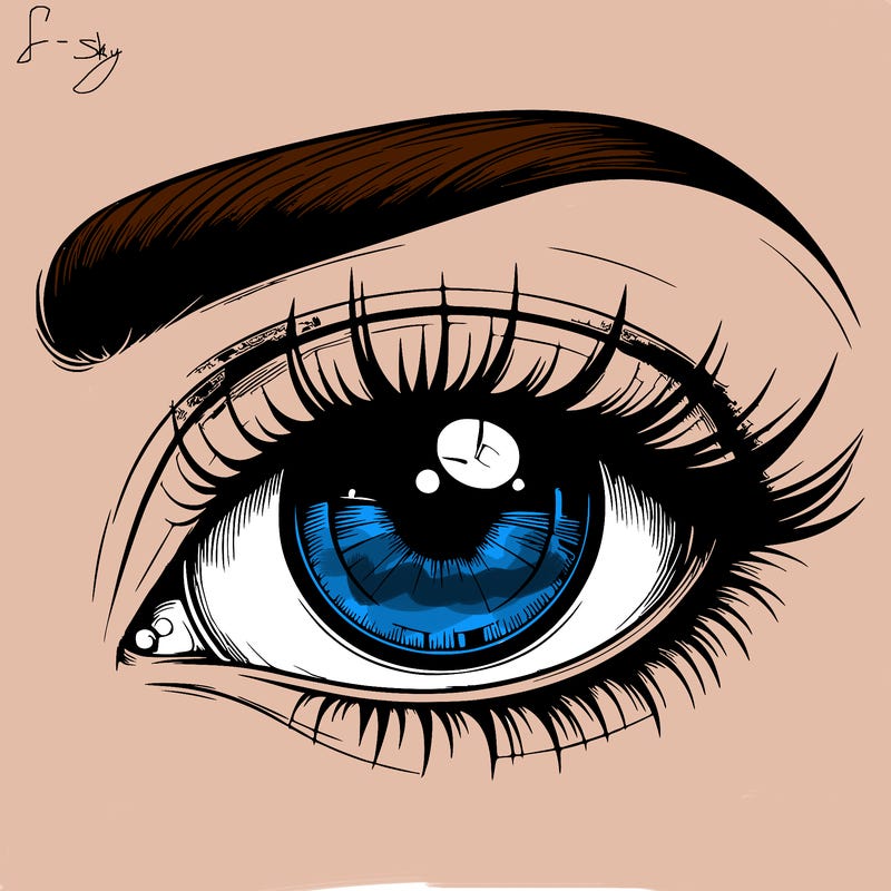 realistic eye