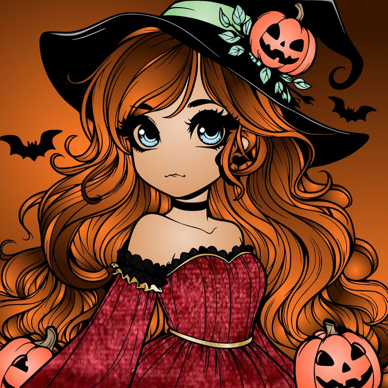 realistic girl halloween