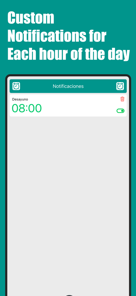 Notificaciones y recordatorios de comidas keto personalizadas.