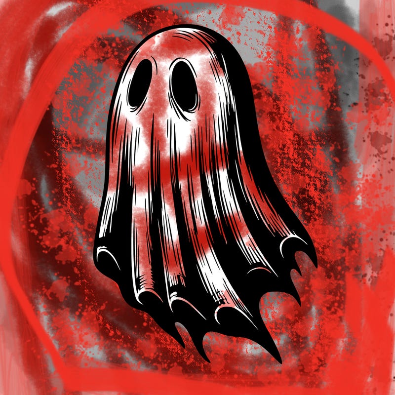 realistic creepy ghost
