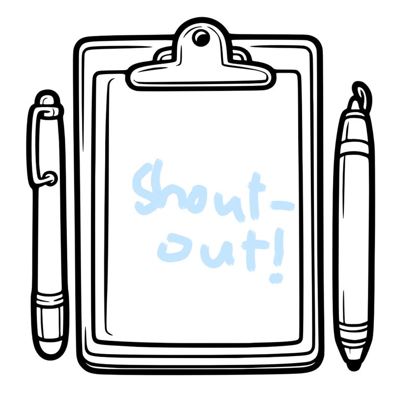 blank clip board with pen