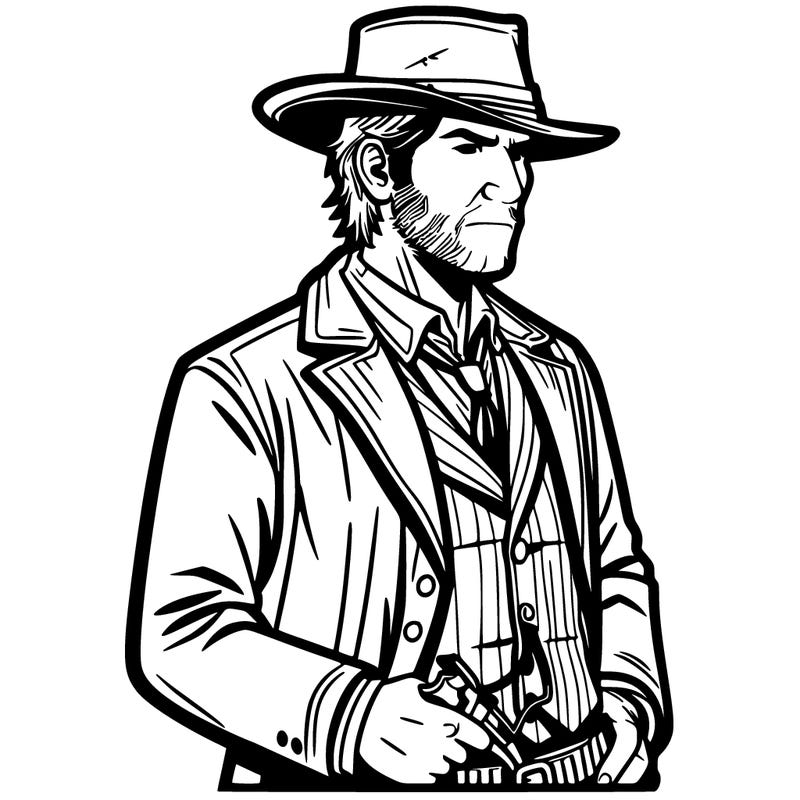arthur morgan fronted dead redemption two