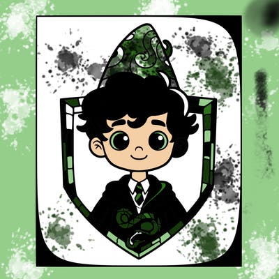 harry potter in slytherin house