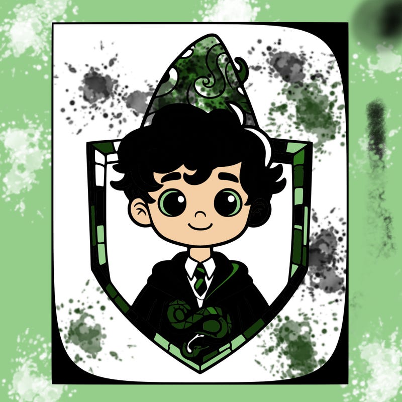 harry potter in slytherin house
