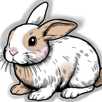realistic bunny
