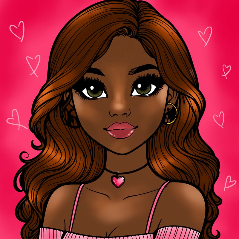 realistic pretty girl