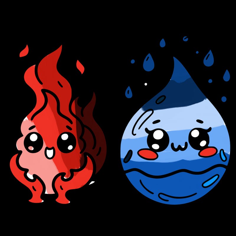 fire andwater