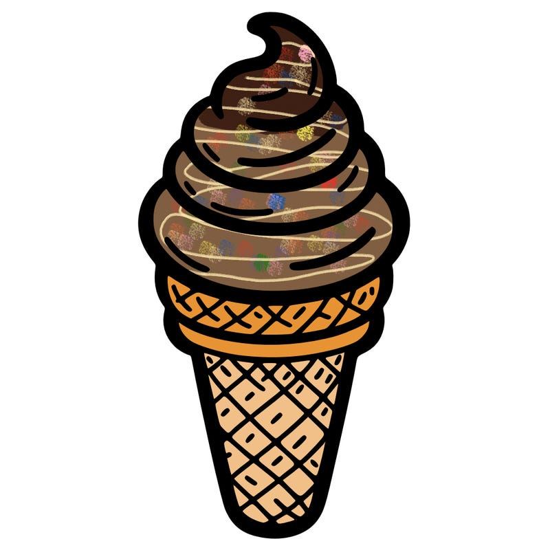 ice cream cone
