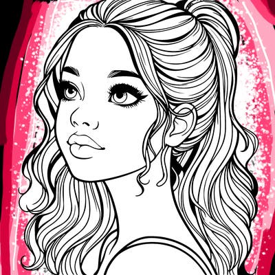 beautiful realistic girl