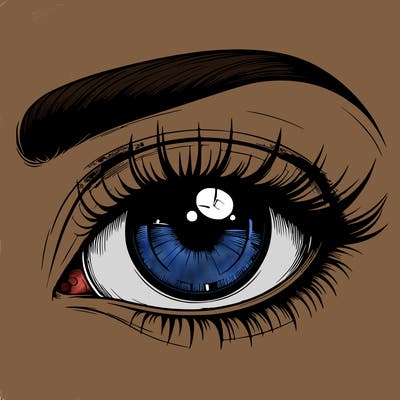 realistic eye