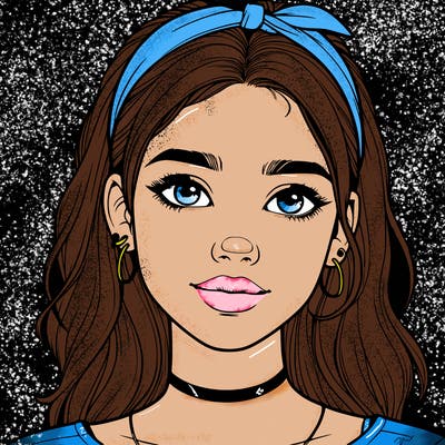 realistic teenage girl