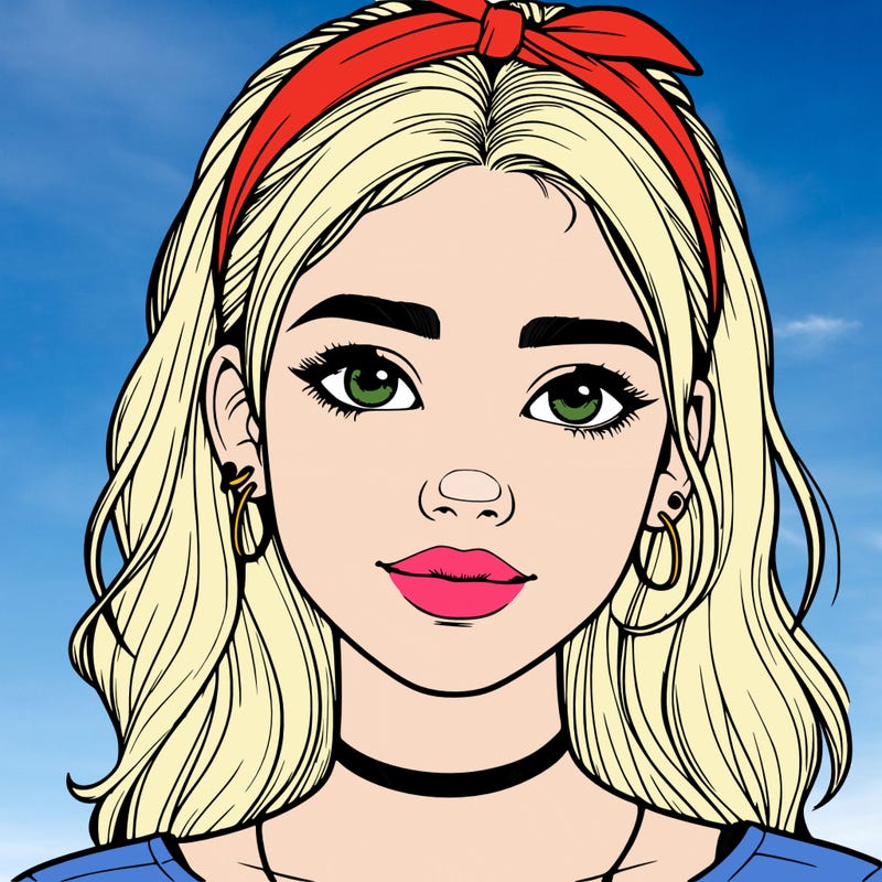 realistic teenage girl