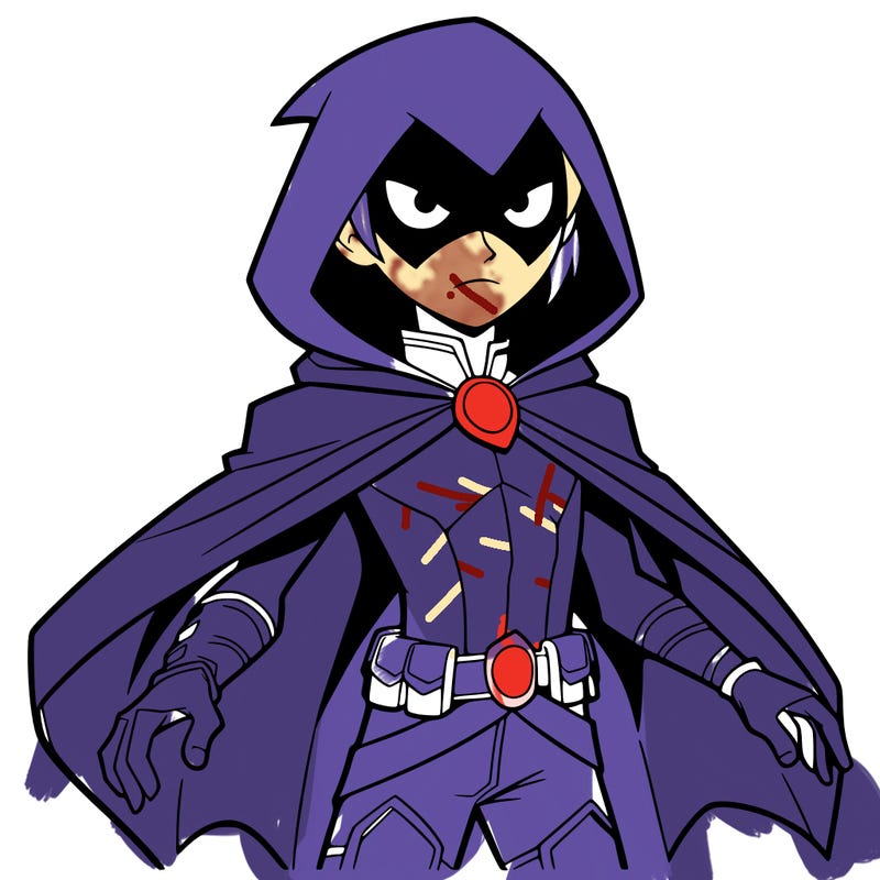 raven from teen titans
