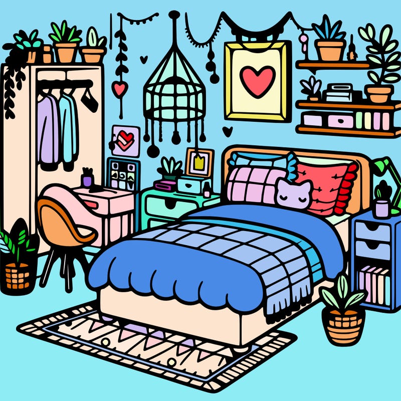 cute aesthetic bedroom