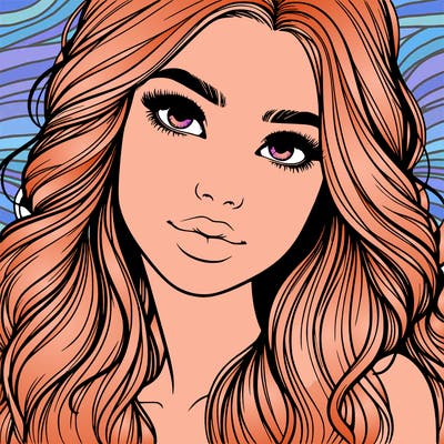 beautiful realistic girl