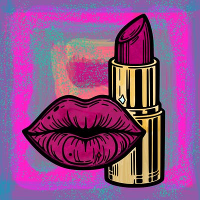 lips and lipstick