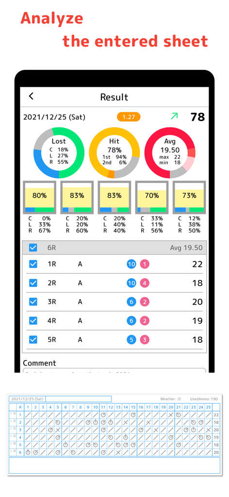 TrapShooting ScoreSheet - Sports App | MWM