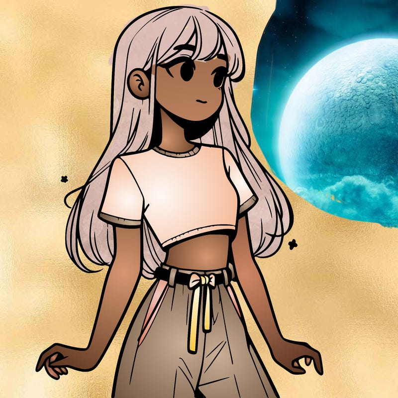 girl in a cute crop top