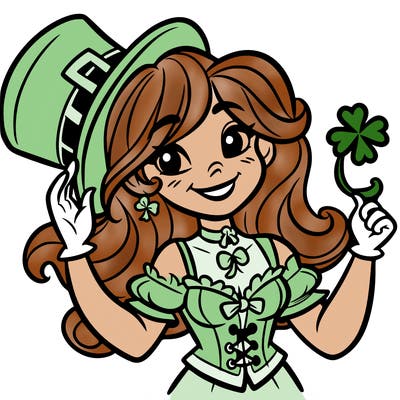 female leprechaun