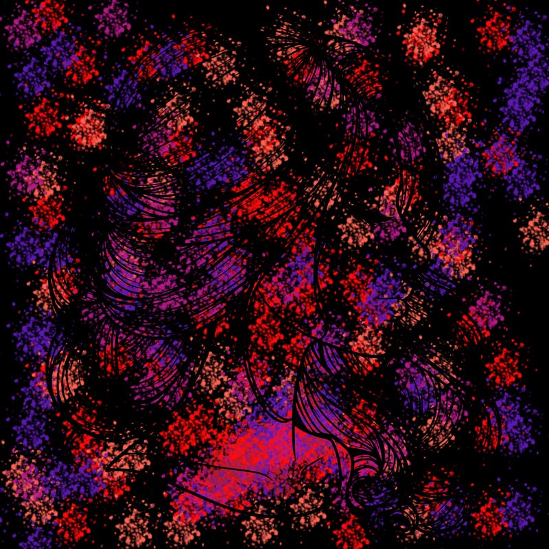 realistic woman's head & hair