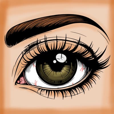 realistic eye