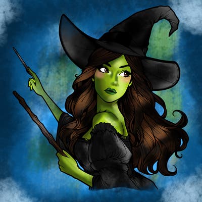 realistic witch