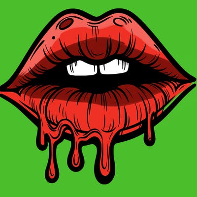 lips that look realistic and drip