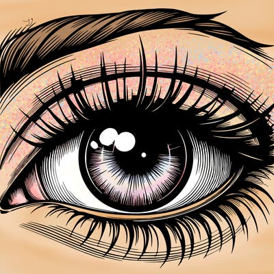 realistic eye