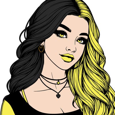 detailed realistic girl