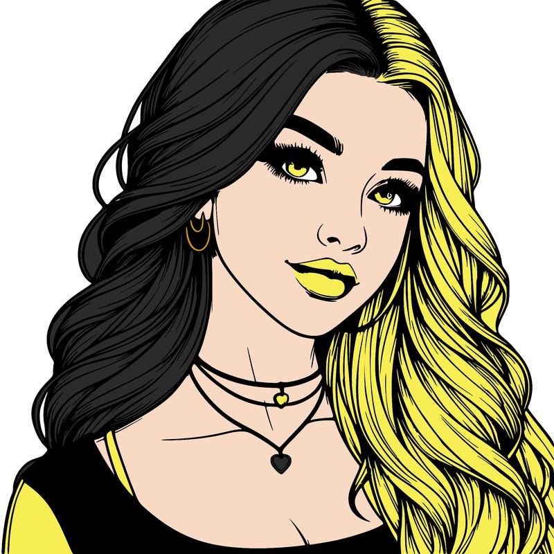 detailed realistic girl