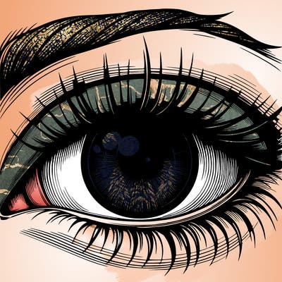 realistic eye