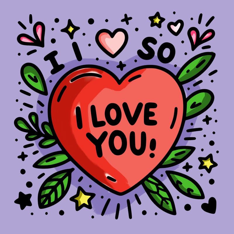 i love you so much in heart