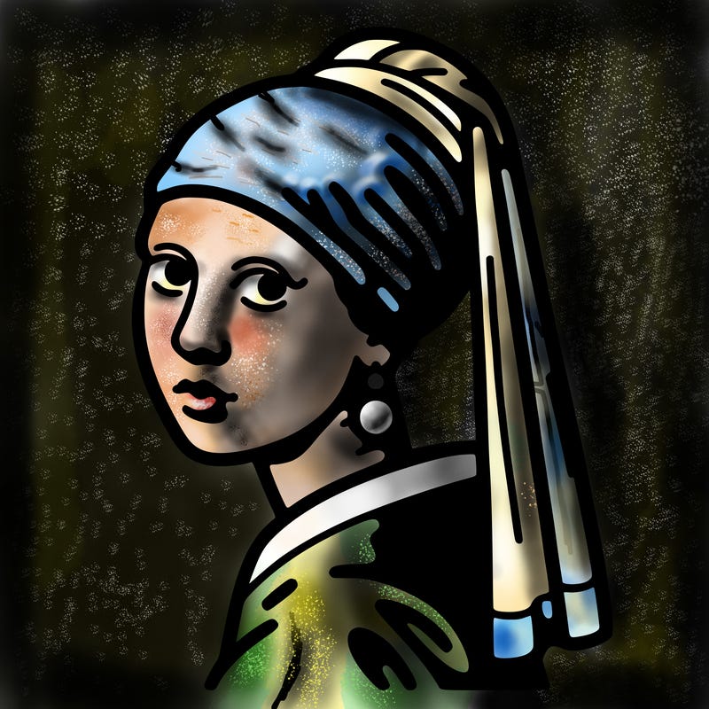 girl with the pearl earring painting