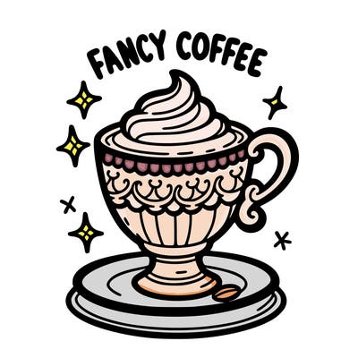 fancy coffee