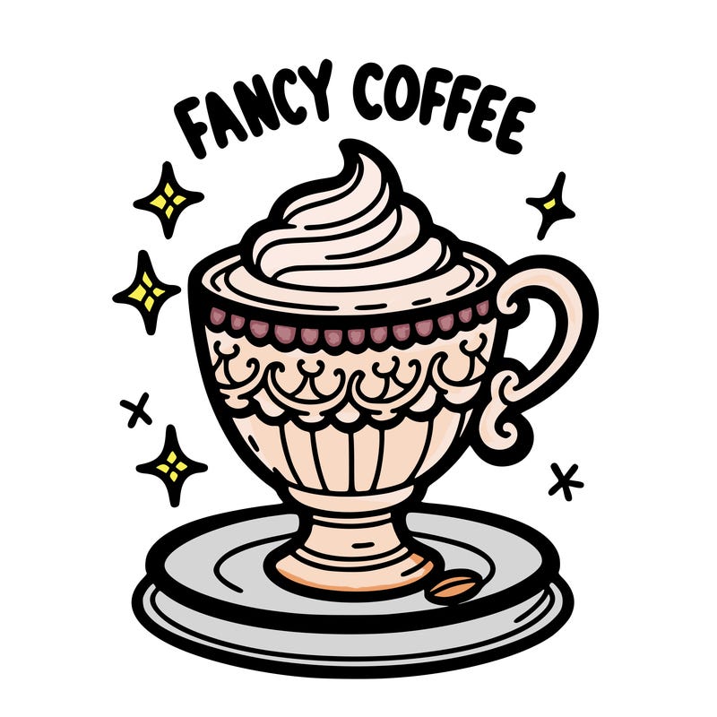 fancy coffee