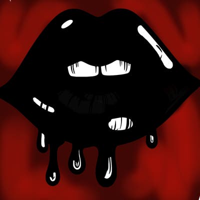 lips that look realistic and drip